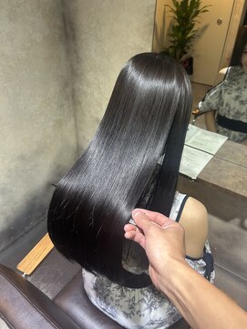 プレバイイオエ 三宮店(pre. by ioe) 髪質改善/ココアベージュ/小顔カット/縮毛矯正／レイヤーカット