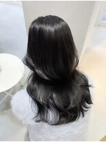 レンテ 千葉(LENTE) 地毛風ダークカラー髪質改善艶髪透明感カラーレイヤーカット