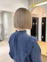 ローレン(LOREN) 黒髪/ボブルフ/ネビージュ/小顔/ワンレン/栄/髪質改善/前髪