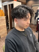 メンズ レオ 南森町店(men's LEO)&nbsp;スキンフェード×サーフカールスタイル