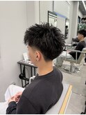 アクティブショート/スパイキー/テーパーフェード［大分駅］