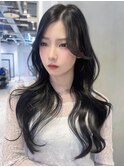 韓国くびれヘア_F60866