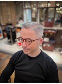 MEN’S HAIR/波巻きツイストスパイラル/リバースセンターパート