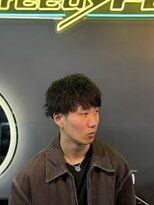 グリーディーフォックス 三軒茶屋(GreedyFOX) 波巻き/マッシュパーマ/ウルフ/ハイライト<理容室>三軒茶屋