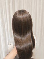 ココカラヘアー ニコ(cococara hair nico) 髪質改善ストレート/オリーブベージュ