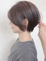 モリオフロムロンドン 原宿本店(morio from London)&nbsp;【morio原宿】ひし形ショートボブ　グレージュ　伸ばしかけヘア