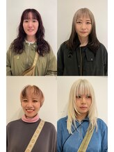 《stylist EMILY》ハイトーン・デザインカラー・個性を引き出す似合わせヘアInstagram@journey_emily_