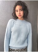 【SUN】くせ毛風パーマセミウエットボブ