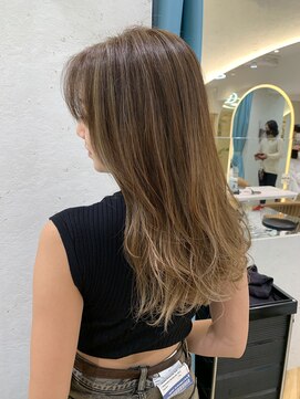 ロンドプランタン 恵比寿(Lond Printemps) 【Lond printemps水野】ハイライトグラデーションことりベージュ