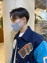 クラシックストレートセンターパート