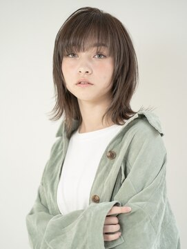 ルクスドレ 新宿(Luxe doree') くびれヘア/アースカラー/地毛風カラー/大人ヘルシー[新宿駅]