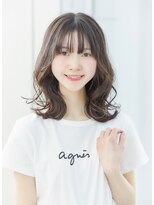 ミチオ ノザワ ヘアサロン ギンザ(Michio Nozawa HAIR SALON Ginza) 【池上まさよし】切りっぱなし#地毛風#外ハネミックスカール