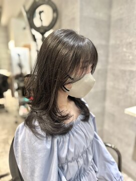 アンダーバーホワイト(_WHITE) ワンカールレイヤー　艶カラー