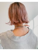 BOB × pink ハイトーン　ケアブリーチ