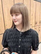 ザレミー(THE REMMY) ボブ/ロブ/ハイトーンカラー/アッシュベージュ/ベージュカラー