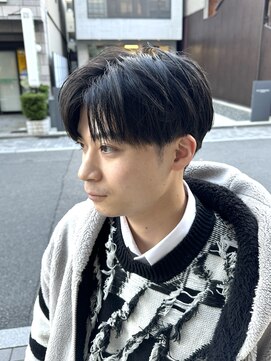 アルバサンス(albasanz) 黒髪コンマバング