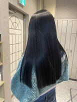 ジーナ 天神西通り(Zina) blue black × premium髪質改善トリートメント