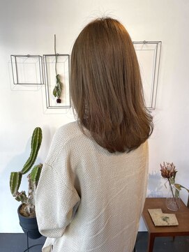 ニコ(nico) ブリーチ無しダブルカラーで作るハイトーンベージュ