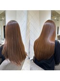 髪質改善ストレート