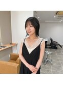 ぱつっと/外ハネ/タイトボブ/外ハネボブ/暗髪/顔周りデザイン