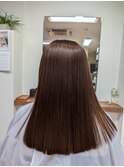 ワンレングス ロング