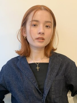 ユニコ(unico) ブリーチ/オレンジカラー