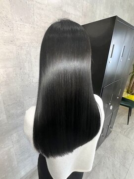 スキル 水戸(SKILL) ニュアンスカラー/アッシュブラック/トリートメントストレート