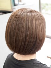 ルルン(Lu-Lun) 【Lu-Lun】大人上品ハイライト×立体感ボブ