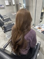 ラック(LUCK)&nbsp;ミルキーベージュ/船橋/くすみベージュ/細めハイライト