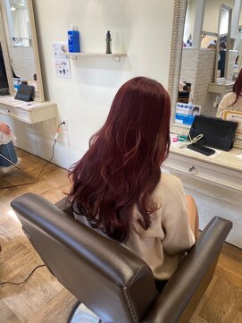 エクファ ヘア シェリル 草津 南草津店(ex-fa hair cherir) フェミニンロング似合わせカットミディアムスパイキーショート