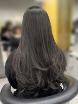 ブロウ ネックス ザ サロン 表参道(VLOW nex the salon)&nbsp;アッシュグレージュ　レイヤーカット　韓国ヘア　掛札