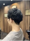 《ALETTA》無造作メンズマッシュショートパーマ【平塚】