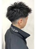 【スクールカット×フェード】ツーブロックなし