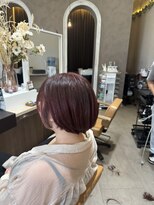 ヘアーアンドビューティーショップ エボルティー(hair&beauty shop EvoLuty)&nbsp;ショートボブ
