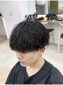 シャドウパーマ波巻きスパイラルパーマウルフパーマ名古屋駅栄駅