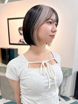 ノエ(noe)&nbsp;くびれヘア/アプリコットオレンジ/ハイライトカラー/栄c184