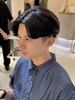 カインド 南青山(hair&make up KIND)&nbsp;サーフフェザーフェザーパーマショートセンターパート外苑前