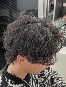 エデアンホンテン メンズサロン(EDEAN 本店 (旧:EDEAN 上通)) 熊本メンズサロン波巻きスパイラルシャドウパーマ