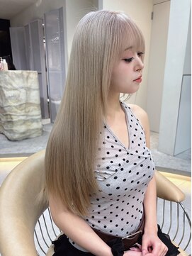 ロンドメリア 天神大名店(Lond Melia) 黒髪カタログ/オリーブグレー/小顔に見せるヘア/クラゲヘアー