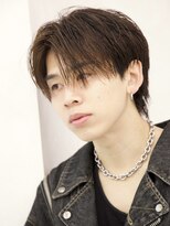 ルーシー 川越(LUCEY)&nbsp;センターパートフェザーパーマシャドウパーマメンズパーマ