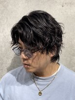 ブルニール 中崎町(BLEUNIR) ツイストスパイラル ソフトツイスト 無造作 ウルフ