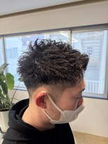 モコヘアーフロール(MOCO hair flor)&nbsp;ビジネス清潔感無造作×ソフトフェード