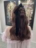 【みお指名】前髪・後れ毛カット付き｜トレンド似合わせヘアアレンジ