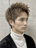 ヘッドストック(HEAD STOCK) メンズスパイキーショートアクティブショートダークブラウン