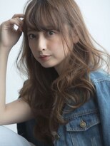 リソラ 池袋(LiSora)&nbsp;ミルクティーブロンド/デジタルパーマ/ダークブルー[池袋]