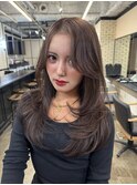 Steelo ザクザクバタフライレイヤー×極細ハイライト　渋谷