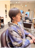 着物に似合うショートスタイル【ARCH片山】