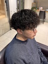 シェリ(cheri)&nbsp;【Misaki】men's　ツイストスパイラルパーマ