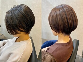 hair salon reto【ヘアサロン レト】の写真/【骨格補正×似合わせ】丁寧なカウンセリングで360度美しいシルエットに。理想のショートを叶えます