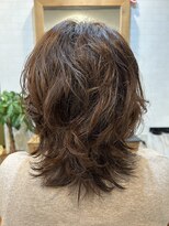 フィカ(Fika) ボブウルフ ゆるめパーマ